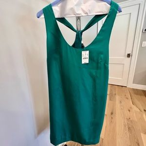 NWT J. Crew racerback dress, 6 petite